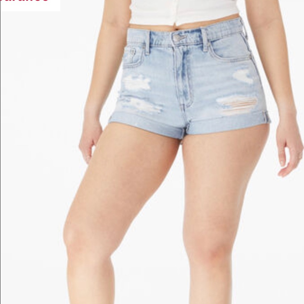 Lt. Blue Jean Shorts